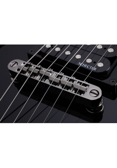 Schecter Omen 6 Solak Elektro Gitar Gloss Black