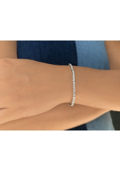 Sirius F Renk 4,20 Karat Pırlanta Su Yolu Bileklik 0823B0006