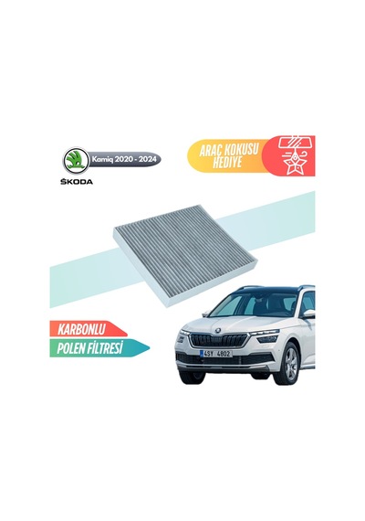 Skoda Kamiq 2020-2024 Model Karbonlu Polen Klima Filtresi