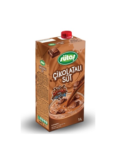Sütaş Çikolatalı Süt 1 Lt X 6 Adet