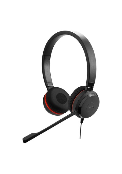 Jabra Evolve 20 Duo Special Edition Deri Kulak Üstü Kulaklık