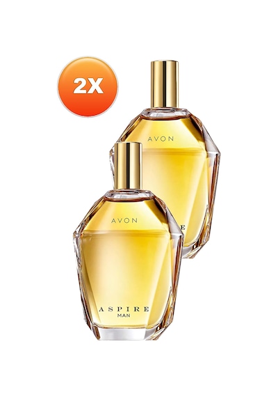 Avon Aspire Erkek Parfüm EDT 2 x 75 ML