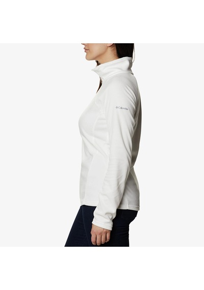 Columbia Glacial 1/2 Zipped Kadın Beyaz Polar Düz 1802201125 Krem