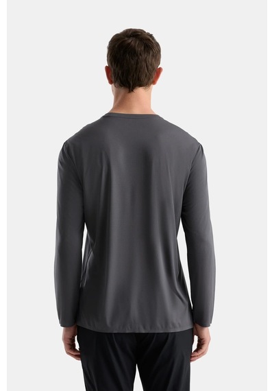 Isaora Extra Lıght Tech Tee Ls Erkek Dark Grey Tshırt Isr9805-ss26-drg Gri