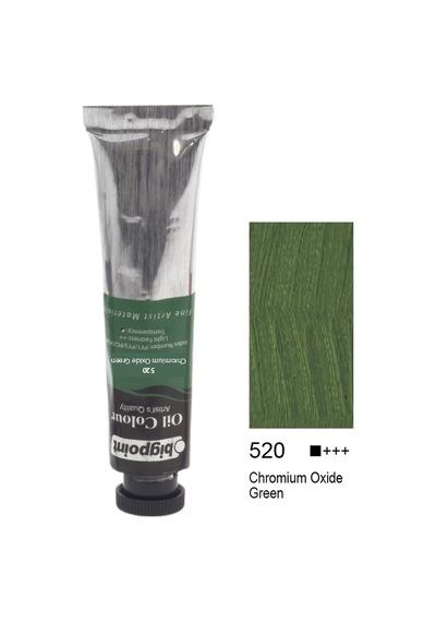 Bigpoint Yağlı Boya 45 Ml Chromium Oxide Green 520 6'lı Kutu