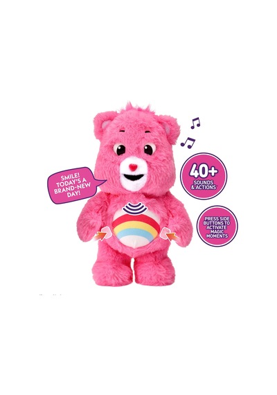 Care Bears Cheer Elektronik Kukla 25 Cm Çok Renkli
