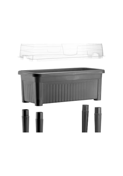 Omnipazar So-abs3 Fanuslu Ayaklı Bahçe Yetiştirme Saksı Seti 60 Litre No 3