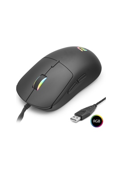 Proyg100b Mouse 3200 Dpi 6 Tuş Rgb - Siyah