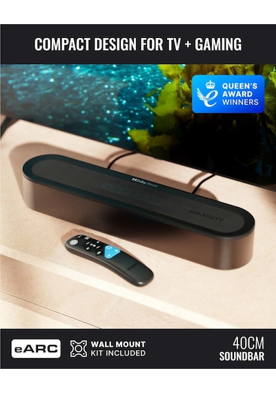 Bowfell Axis Dolby Atmos Soundbar, 200 W 2.1 Derin Bas Hoparlörlü