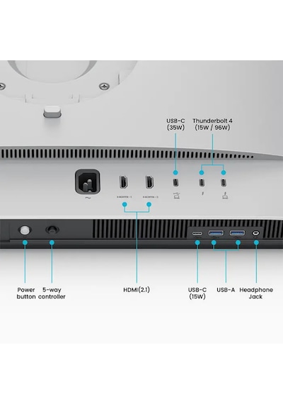 Benq Ma270s 27" Mac Kullanıcıları İçin Thunderbolt 4 Destekli 5k Nano Gloss Monitör