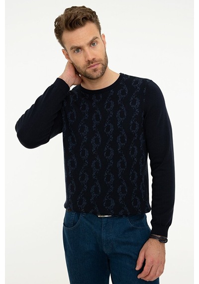 Pierre Cardin Erkek Slim Fit Triko Kazak G021gl0tk.000.867157 Çok Renkli