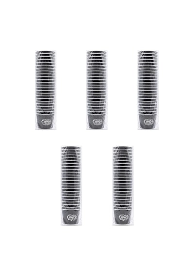 Ekstra Kalın Yakmaz Kağıt Bardak - Double Karton Bardak - 8 Oz - 25 Adetlik 5 Paket