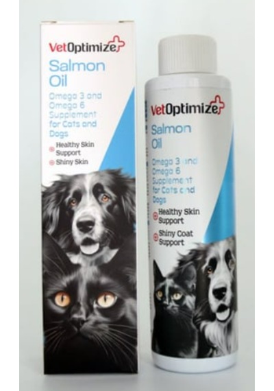 Vetoptimize %100 Doğal Somon Yağı 250 Ml Kedi & Köpek Tüy Dökülme Karşıtı, İştah Açıcı Omega 3-6 Kaynağı
