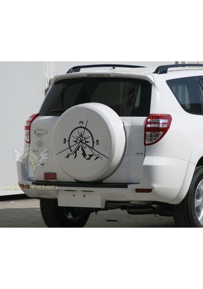 Pusula Dağ Offroad Oto Sticker, Çıkartma