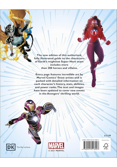 Marvel Avengers The Ultimate Character Guide New Edition Kapak Değişebilir