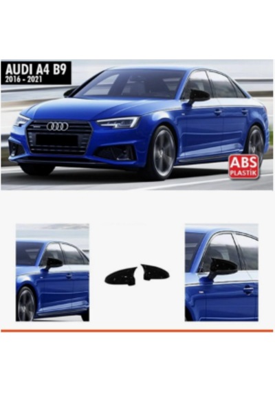 A4 B9 Batman Yarasa Ayna Kapağı Piano Black / 2016 2021