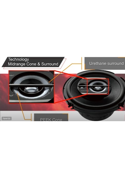 Pıoneer TS-1675V3 Champıon Serıes Pro 80 Rms Hoparlör