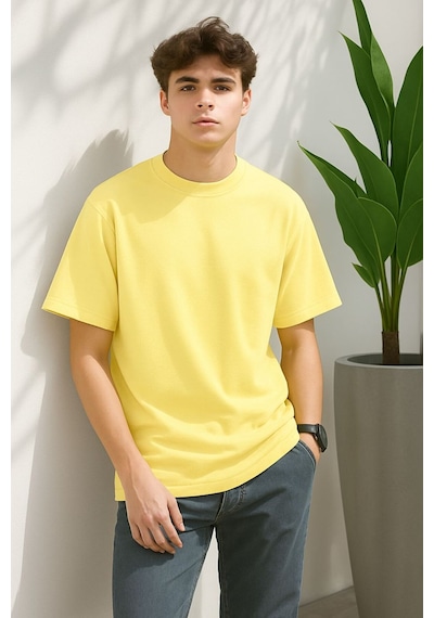 Bnrq88 Unisex Tişört Sari