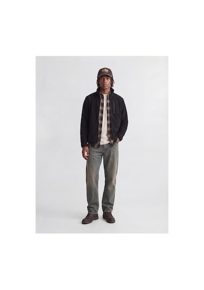 Jack & Jones Lupo Erkek Siyah Polar Ceket 12298667-b