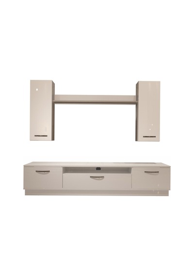 Decoraktiv Trendstyle 5d Slm Tv Ünitesi Tv Sehpası Beyaz