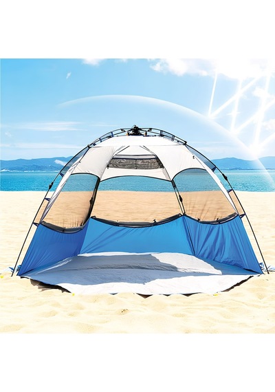 Mobihome Mh-205565-mv Otomatik Plaj Çadırı Mavi