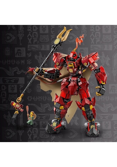 Mey İthalat Ninjago Ateş Şövalyesi Robotu 71846