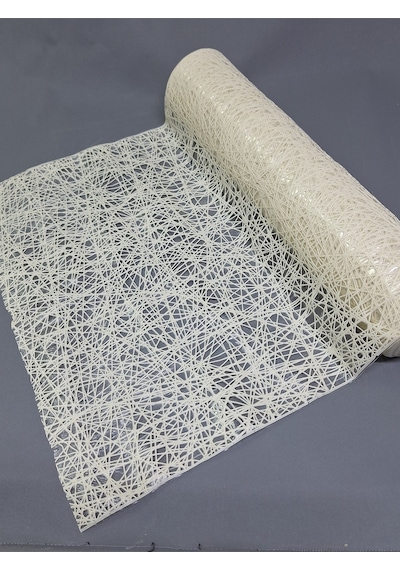 Pvc Küpür Dantel Raf Ve Dolap Örtüsü Runner Krem Kprhp033d Bej