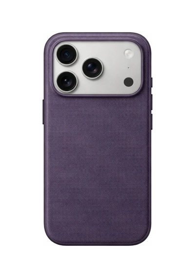 Apple Uyumlu iPhone 17 Pro Max Teknovoven Dokuma Kablosuz Şarj Destekli Animasyonlu Kılıf 1 Renk Siyah