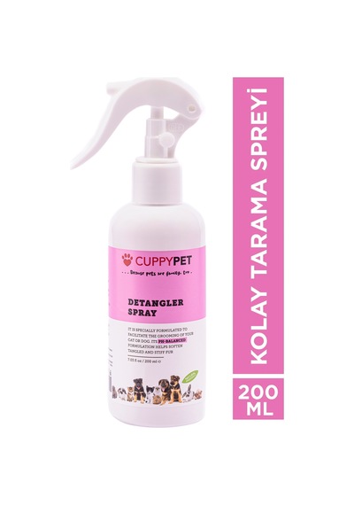 Cuppypet Evcil Hayvanlar İçin Kolay Tarama Spreyi 200 ML