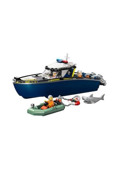 LEGO® City Polis Teknesi Takibi 60456 - 6 Yaş ve Üzeri Çocuklar için Yaratıcı Oyuncak Yapım Seti (264 Parça)