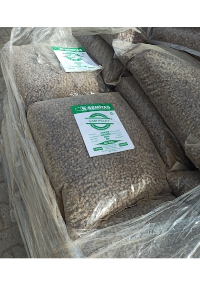 %100 Organik Çam Peleti 15 Kg 6mm