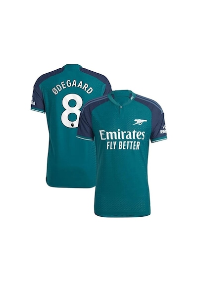 Arsenal 2023--24 Sezonu Martin Ødegaard Deplasman Forması Çok Renkli