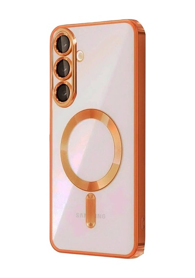 Samsung Galaxy A57 5g Kross Magneticsafe Kapak - Turuncu Evimdeyokyok