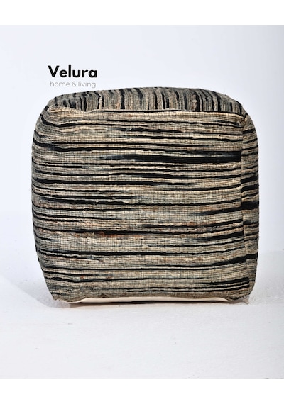 Shiro Beige Black - Puf Yeşil