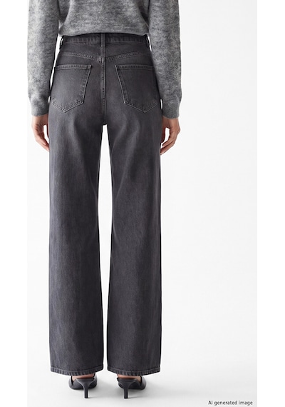 Lcwaıkıkı Classic Gri Wideleg Kadın Jean Pantolon