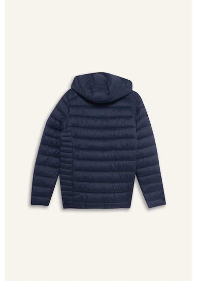 Defacto Su Geçirmez Slim Fit Dar Kesim Kapüşonlu Fermuarlı Şişme Mont N4661az25aunv175 Lacivert