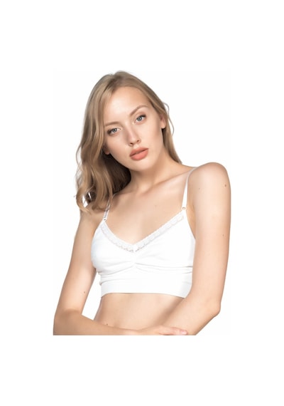 Beyaz Mı Emay 4035 Agraflı Minimizer Korse Beyaz