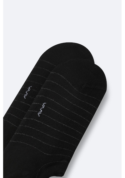 Avva Erkek Siyah Bambu Karışımlı Sneaker Çorap B008514