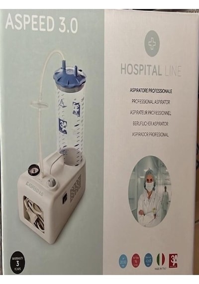 3a Aspeed 3.0 Medikal Aspiratör Cihazı Beyaz