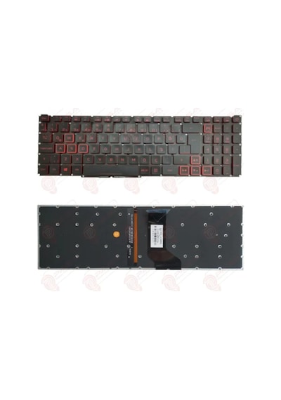 Acer Uyumlu Nitro An515-51 N16c7 N17c1 Klavye Tuş Takımı Siyah Tr Kırmızı Işıklı