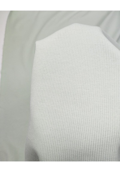 Mint Yeşili Kaşkorse Ribana Kumaş Pamuklu Esnek Yumuşak Bodylik & Bluzluk En: 110cm-11962