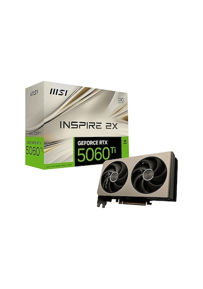 Msı 16g Inspıre 2x Oc Gddr7 128 Bit Dlss 4 Geforce Rtx 5060 Ti 16 Gb Grafik Kart