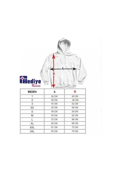 Sevgililer Gününe Özel Live Laughe Love Temalı Cepli Kapşonlu Sweatshirt Beyaz