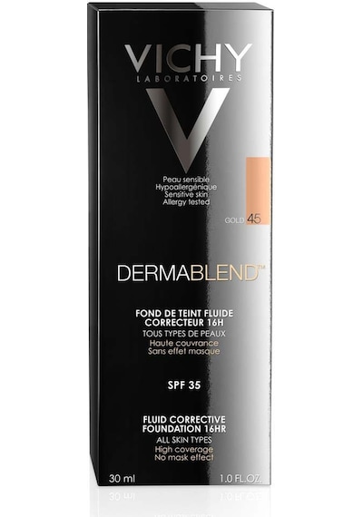 Vichy Dermablend Likit Düzeltici Fondöten Spf35 Gold 45 30 ML