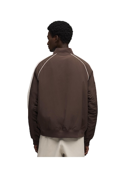 Puma T7 Bomber Unisex Kahverengi Günlük Stil Ceket 63502213 Kahverengi