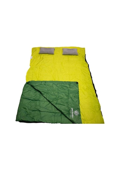 Dft Double(190+30)X145cm Yeşil -5 Derece Uyku Tulumu Yeşil