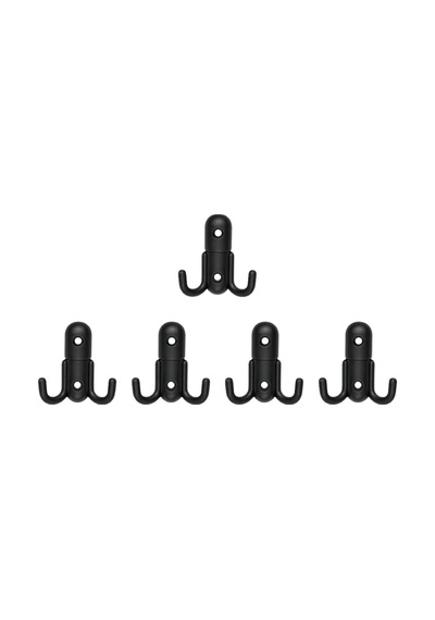 Roket Askı, Metal Vestiyer Askısı, Matsiyah, Duvar Ve Dolap Askılığı 5'li Set Vidalı Matsi Yah