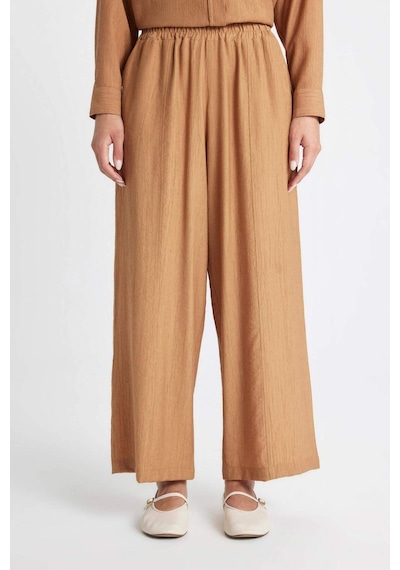 DeFacto Geniş Paça Basic Düz Harem Pantolon C6483AX24SMBN153