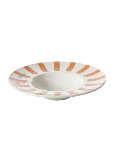 Mudo Home Padova Makarna Tabağı - Turuncu 29cm Diğer