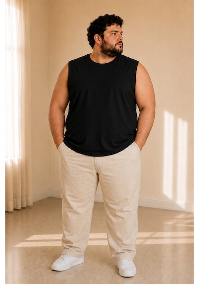 Sngl Tekstil Erkek Büyük Beden Oversize Sıfır Kollu T-shirt 3xl 4xl 5xl 6xl 7xl 8xl 9xl Siyah